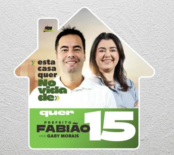 Peça da campanha Fabião