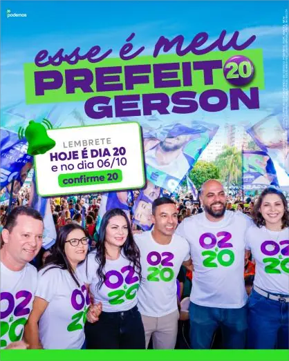 Conteúdo com equipe e apoiadores