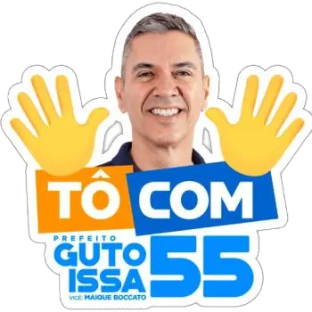 Peça da campanha Guto Issa