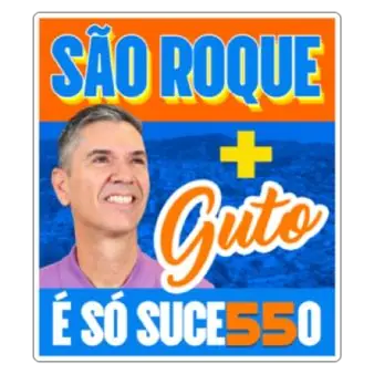 Peça da campanha Guto Issa