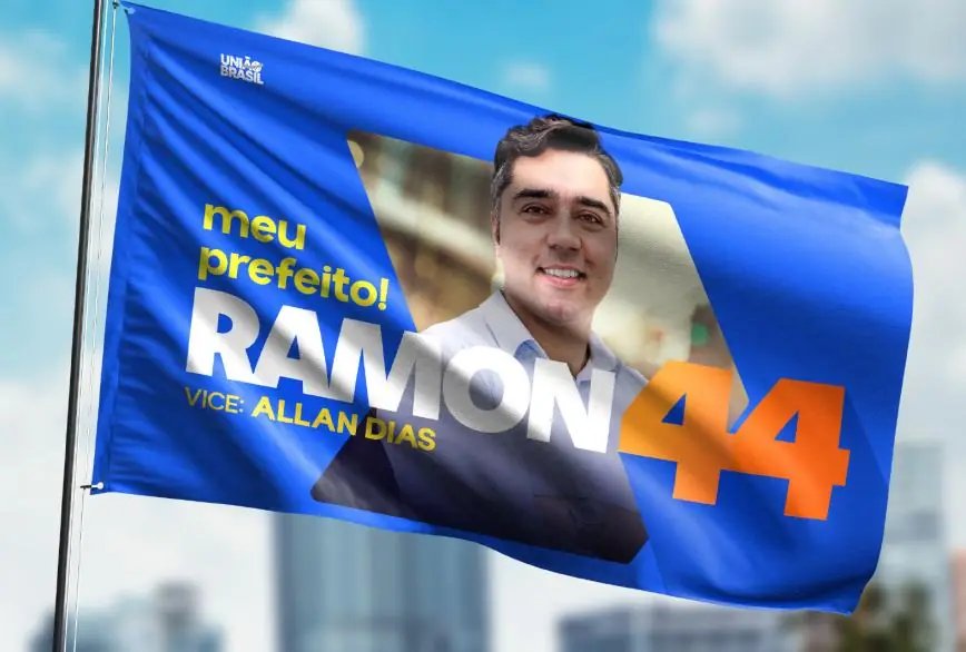 Peça da campanha Ramon Corsini
