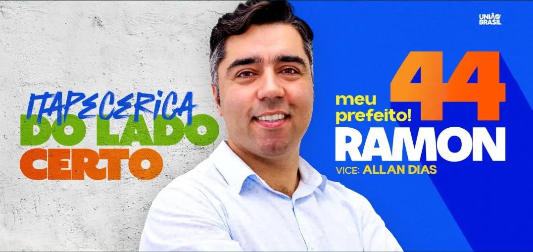 Peça da campanha Ramon Corsini