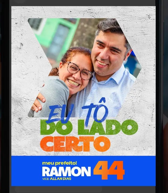 Peça da campanha Ramon Corsini